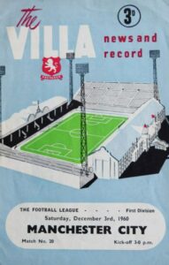Aston Villa v Manchester City 1960/61