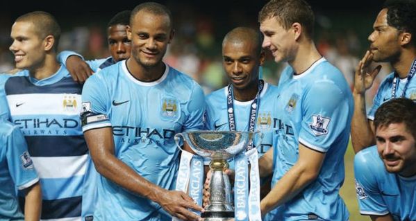 Sunderland v Manchester City Barclays Asia Trophy Final 2013/14