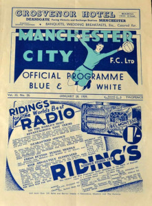 Manchester City v Blackburn 1938/39