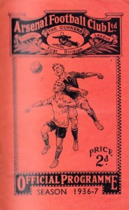 Arsenal v Manchester City 1936/37