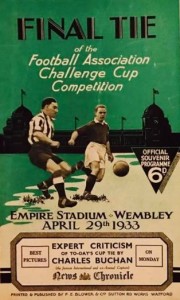 Everton v Manchester City FA Cup Final 1932/33