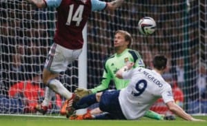 West Ham United v Manchester City Capital One Cup Semi-Final 2nd Leg 2013/14