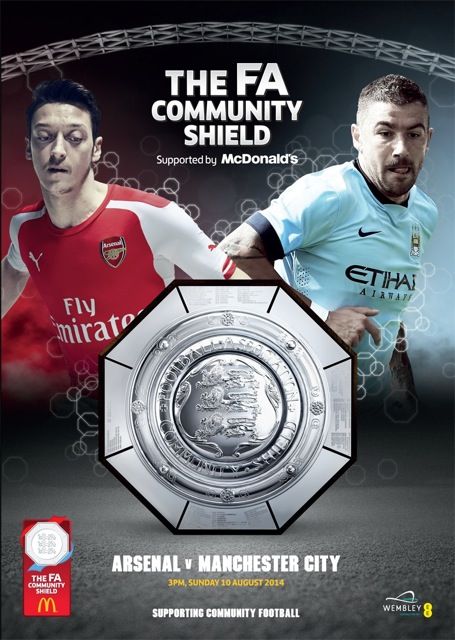 Arsenal v Manchester City Community Shield 2014/15