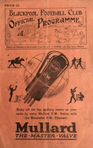 Blackpool v Manchester City 1927/28