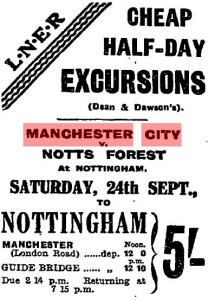 Nottingham Forest v Manchester City 1927/28