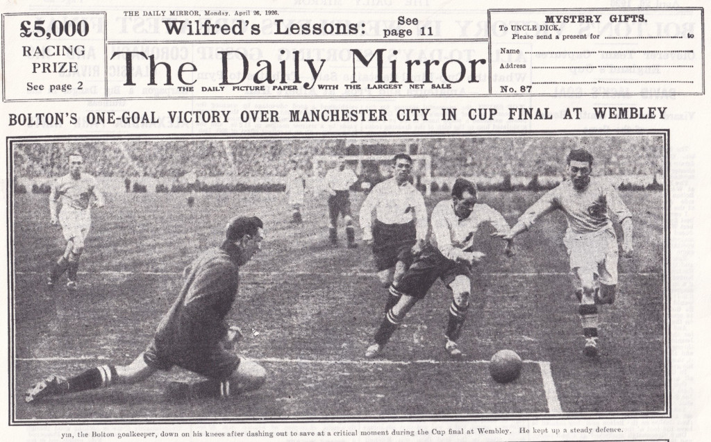 Bolton Wanderers v Manchester City FA Cup Final 1925/26