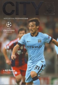 Manchester City v AS Roma UEFA Champions League Group E Match 2 2014/15