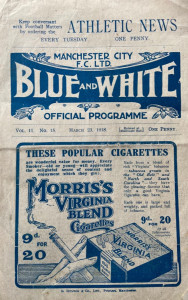 Manchester City v Blackpool 1917/18