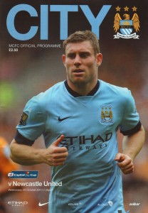 Manchester City v Newcastle Capital One Cup 4th Round 2014/15
