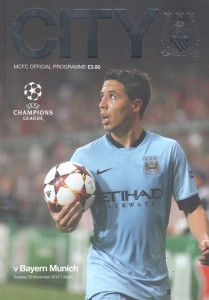 Manchester City v Bayern Munich UEFA Champions League Group E Match 5 2014/15