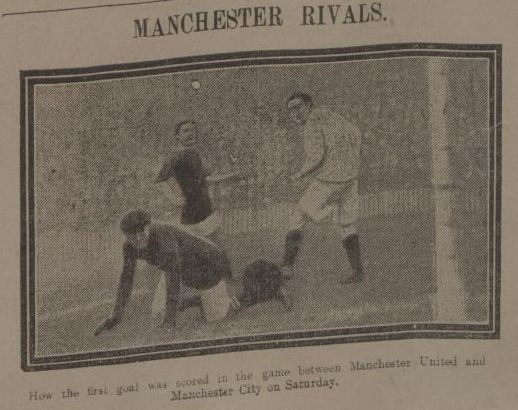 Manchester City v Manchester United 1913/14