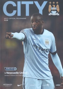 Manchester City v Newcastle 2014/15