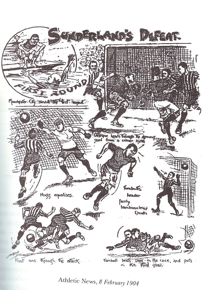 Manchester City v Sunderland FA Cup 1st Round 1903/04