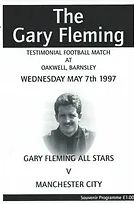 Barnsley (Gary Fleming All Stars) v Manchester City Gary Fleming Testimonial 1996/97