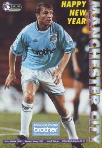 Manchester City v Ipswich FA Cup 3rd Round Match Abandoned 1993/94