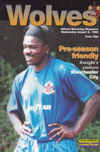 Wolverhampton Wanderers v Manchester City Friendly 1995/96