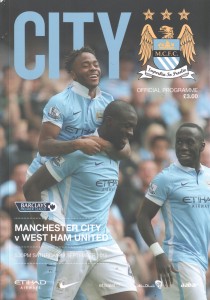 Manchester City v West Ham United 2015/16