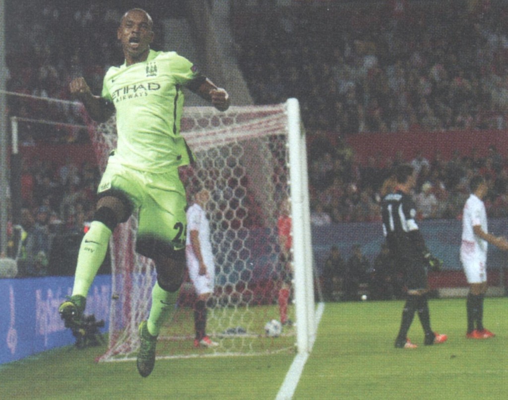 Sevilla v Manchester City UEFA Champions League Group D Matchday 4 2015/16