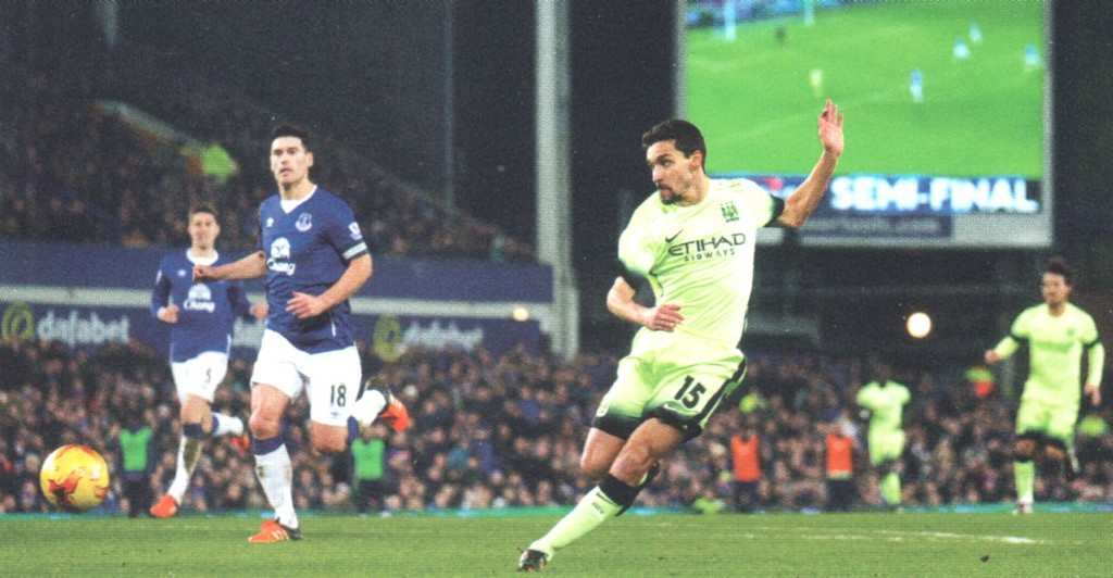 Everton v Manchester City Capital One Cup Semi-Final 1st Leg 2015/16