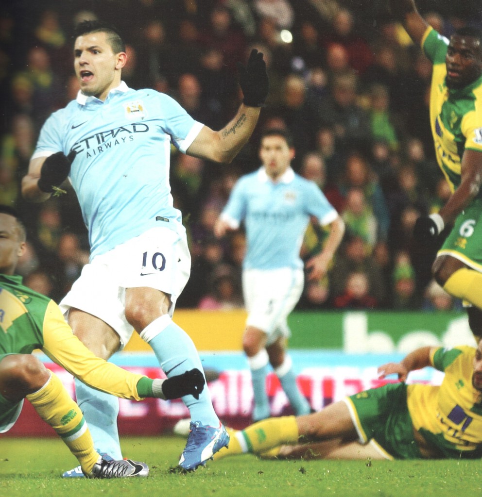 Norwich City v Manchester City FA Cup 3rd Round 2015/16