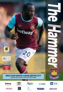West Ham United v Manchester City 2015/16