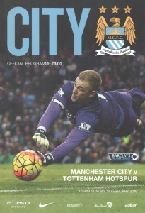 Manchester City v Tottenham Hotspur 2015/16