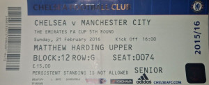 Chelsea v Manchester City 2015/16
