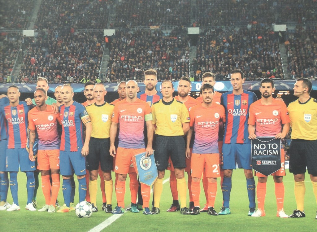 Barcelona v Manchester City UEFA Champions League Group C Game 3 2016/17