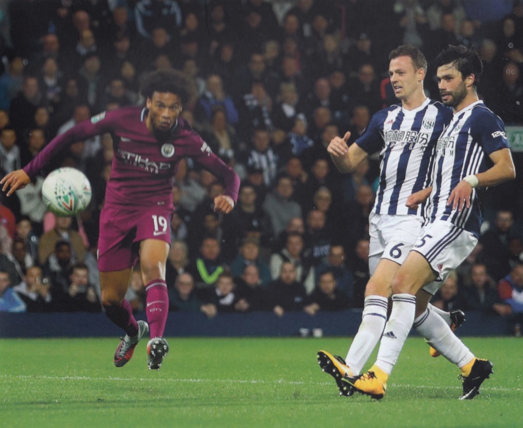 West Bromwich Albion v Manchester City Carabao Cup 3rd Round 2017/18