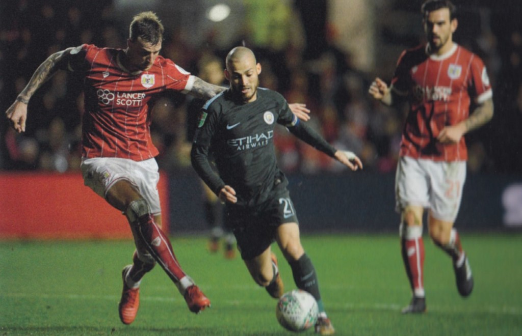Bristol City v Manchester City Carabao Cup Semi-Final 2nd Leg 2017/18