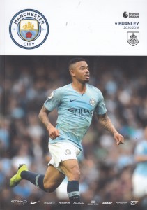 Manchester City v Burnley 2018/19