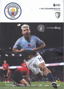 Manchester  City v Bournemouth 2018/19