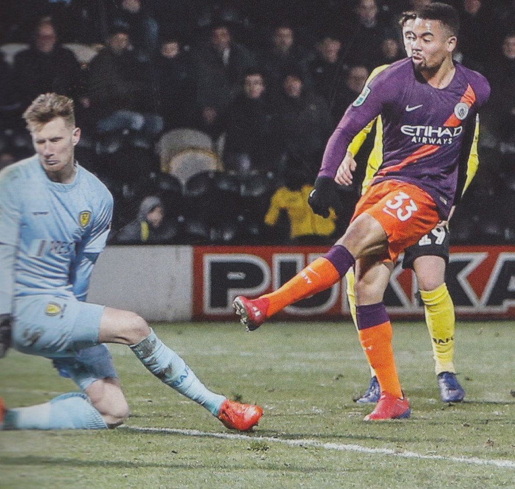 Burton Albion v Manchester City Carabao Cup Semi Final 2nd Leg 2018/19