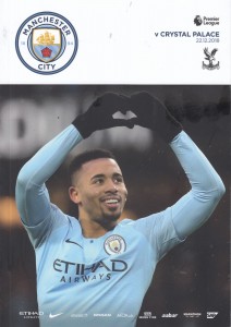 Manchester City v Crystal Palace 2018/19