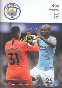 Manchester City v Arsenal 2018/19
