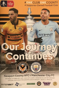 Newport County v Manchester City FA Cup 5th Round 2018/19