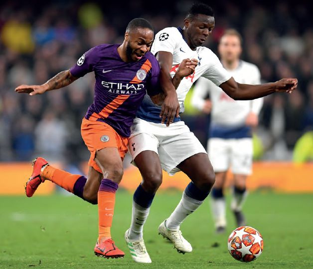 Tottenham Hotspur v Manchester City UEFA Champions League Quarter Final 1st Leg 2018/19