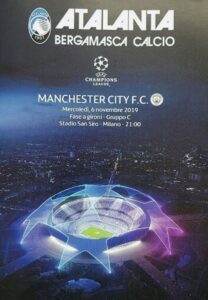 Atalanta v Manchester City UEFA Champions League Group C Match 4 2019/20