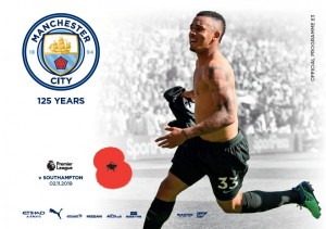 Manchester City v Southampton 2019/20