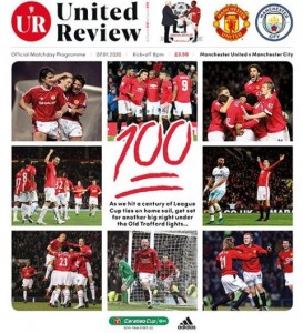 Manchester United v Manchester City Carabao Cup Semi-Final 1st Leg 2019/20