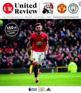 Manchester United v Manchester City 2019/20