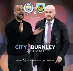 Manchester City v Burnley 2019/20