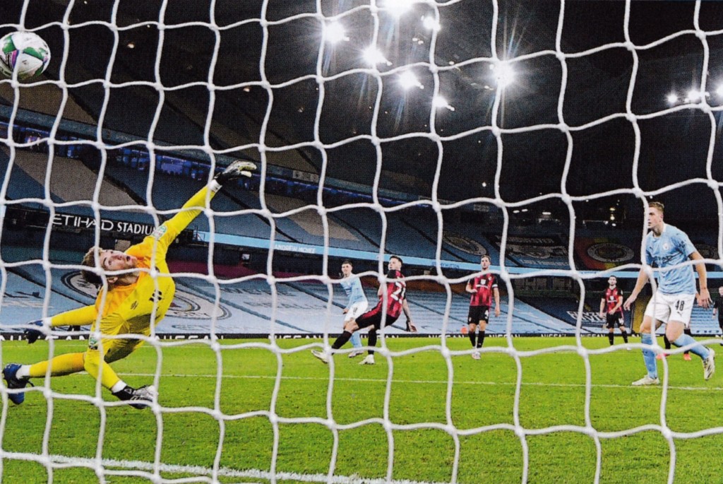 Manchester City v Bournemouth Carabao Cup 3rd Round 2020/21