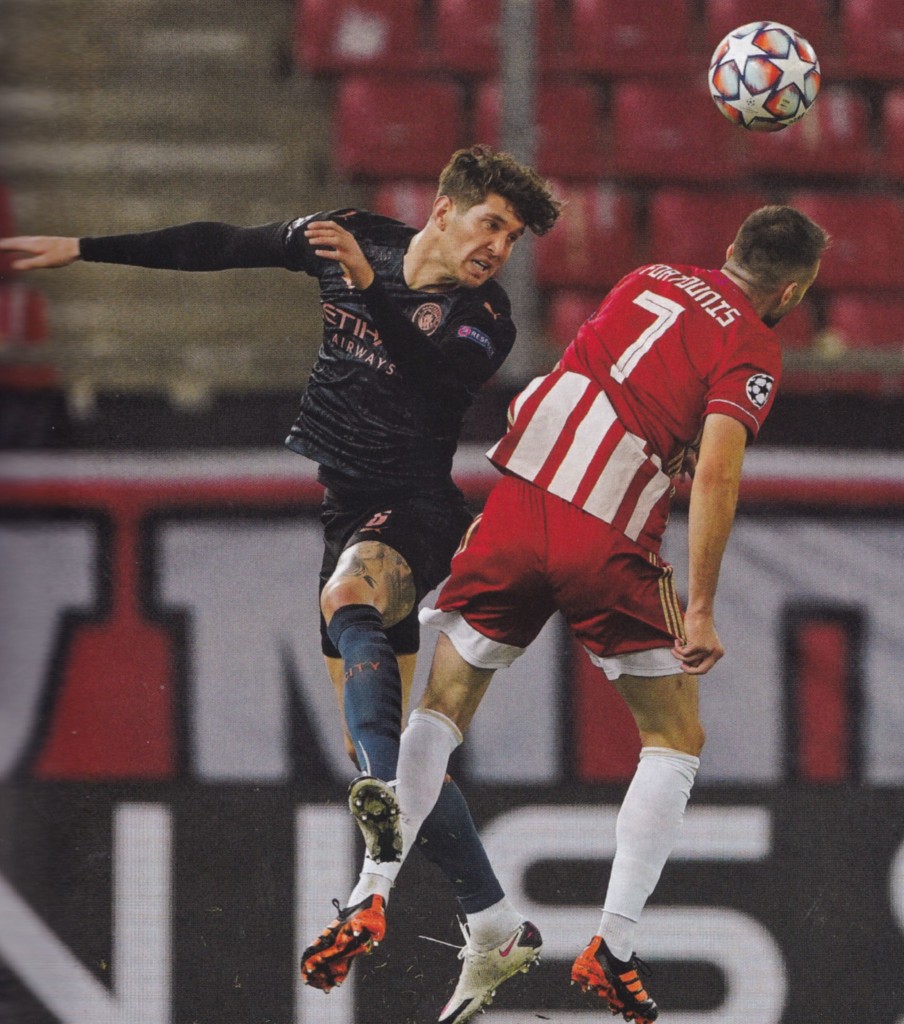 Olympiakos v Manchester City UEFA Champions League Group C Matchday 4 2020/21
