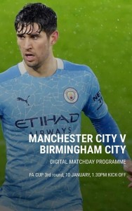 Manchester City v Birmingham City FA Cup 3rd Round 2020/21