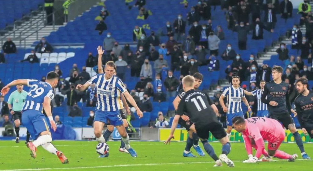 Brighton And Hove Albion v Manchester City 2020/21
