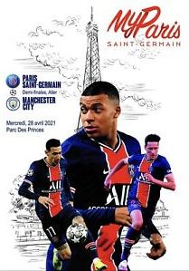 Paris Saint Germain v Manchester City UEFA Champions League Semi-Final 1st Leg 2020/21
