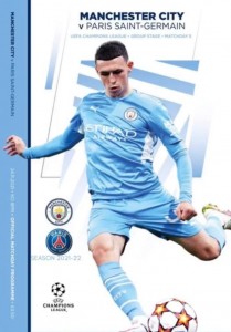 Manchester City v Paris St Germain UEFA Champions League Group A Match 5 2021/22