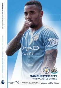 Manchester City v Newcastle United 2021/22