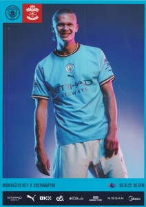 Manchester City v Southampton 2022/23